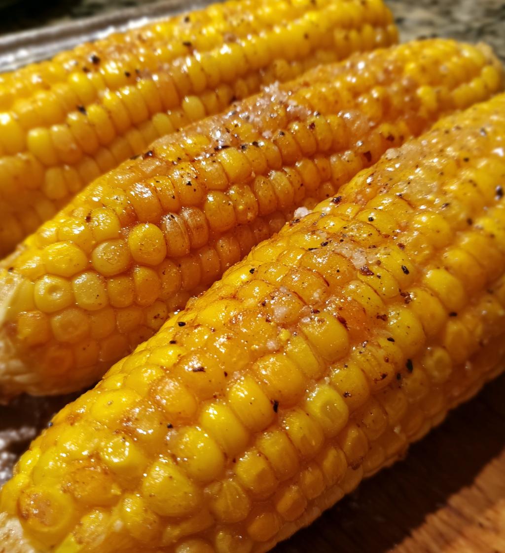 easy oven roasted corn on the cob