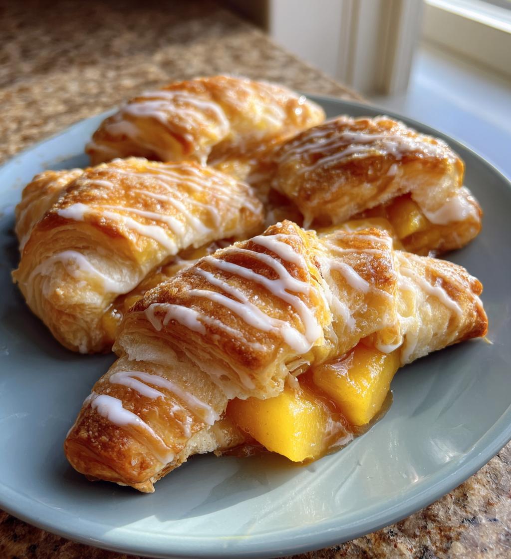 easy peach dumplings