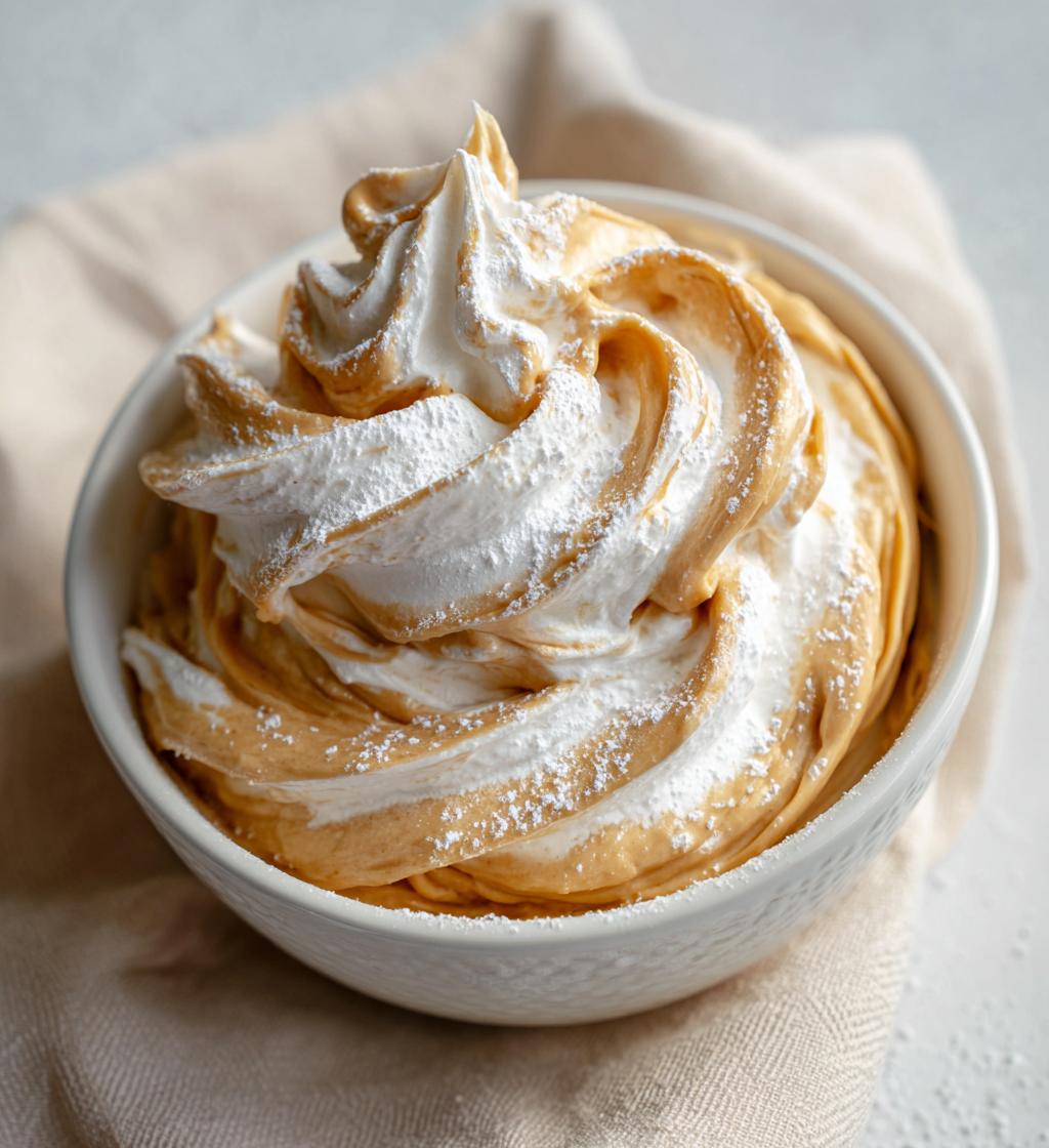 easy peanut butter whipped cream