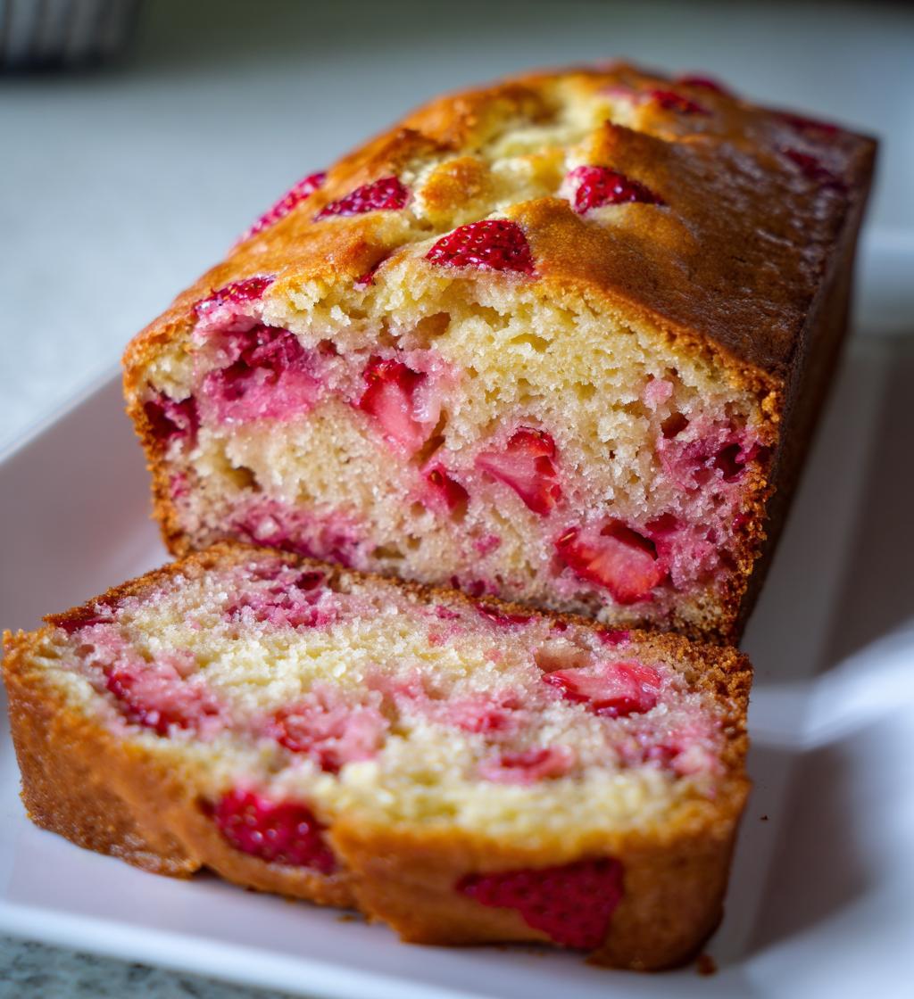 easy strawberry bread