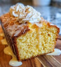 eggnog poke cake