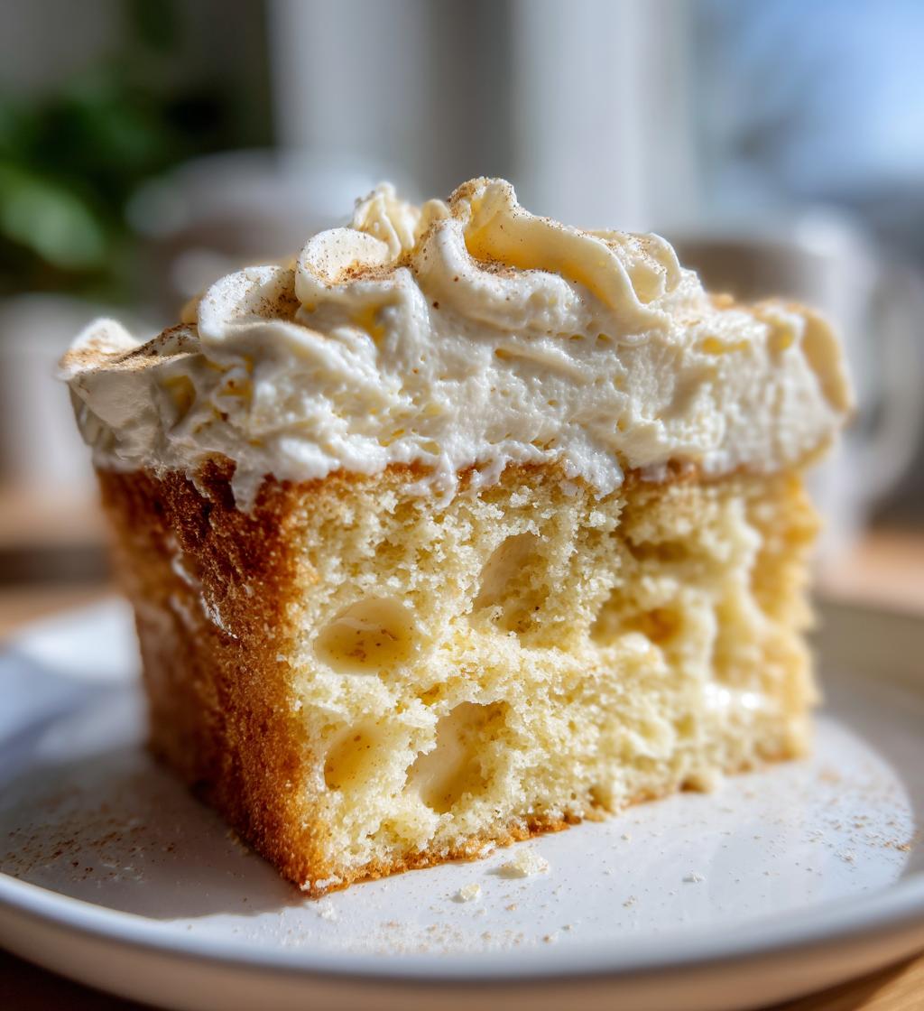 eggnog poke cake recipe