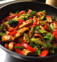 firecracker chicken stir fry