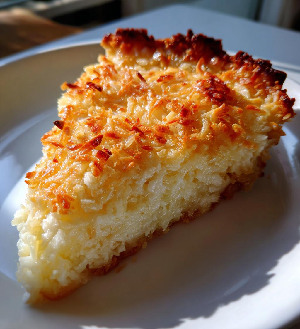 french coconut pie
