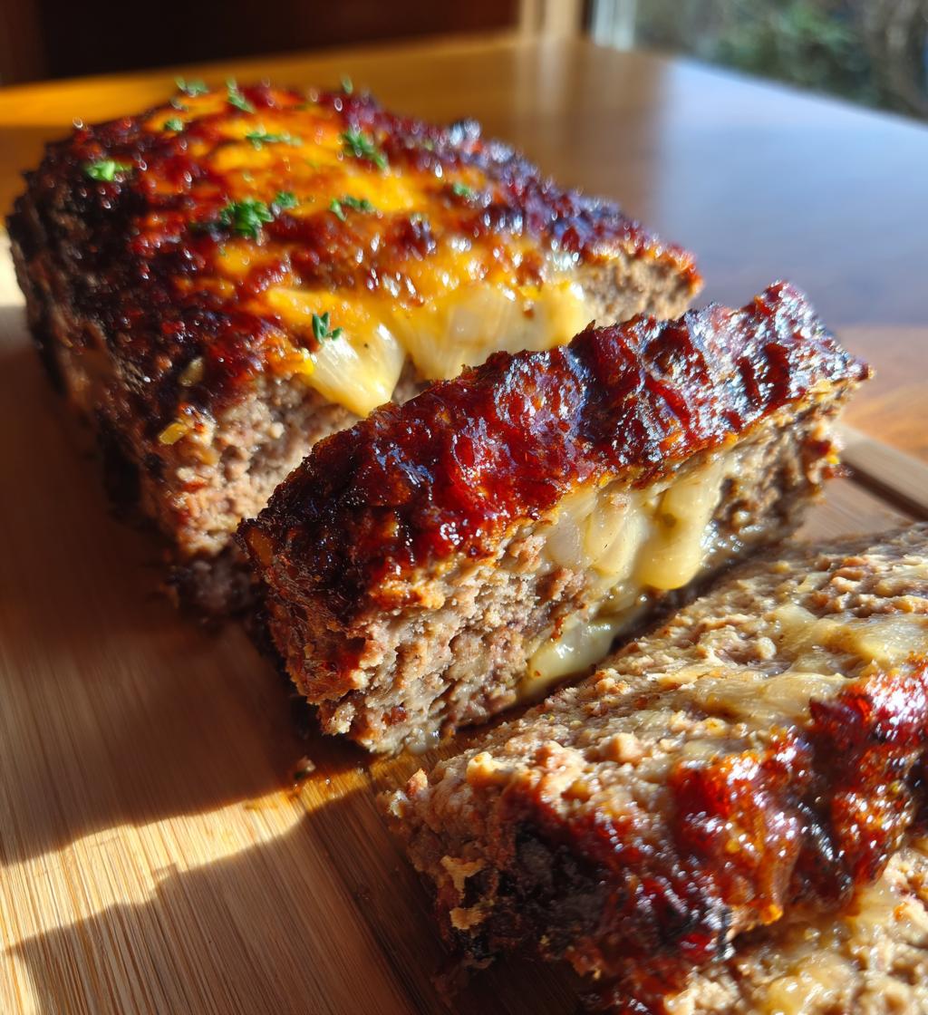 french onion meatloaf a delicious twist on a classic