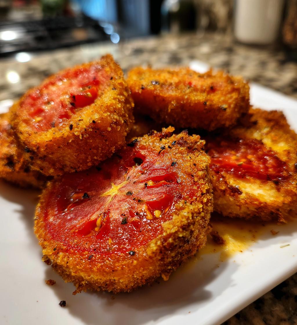 fried red tomatoes 2