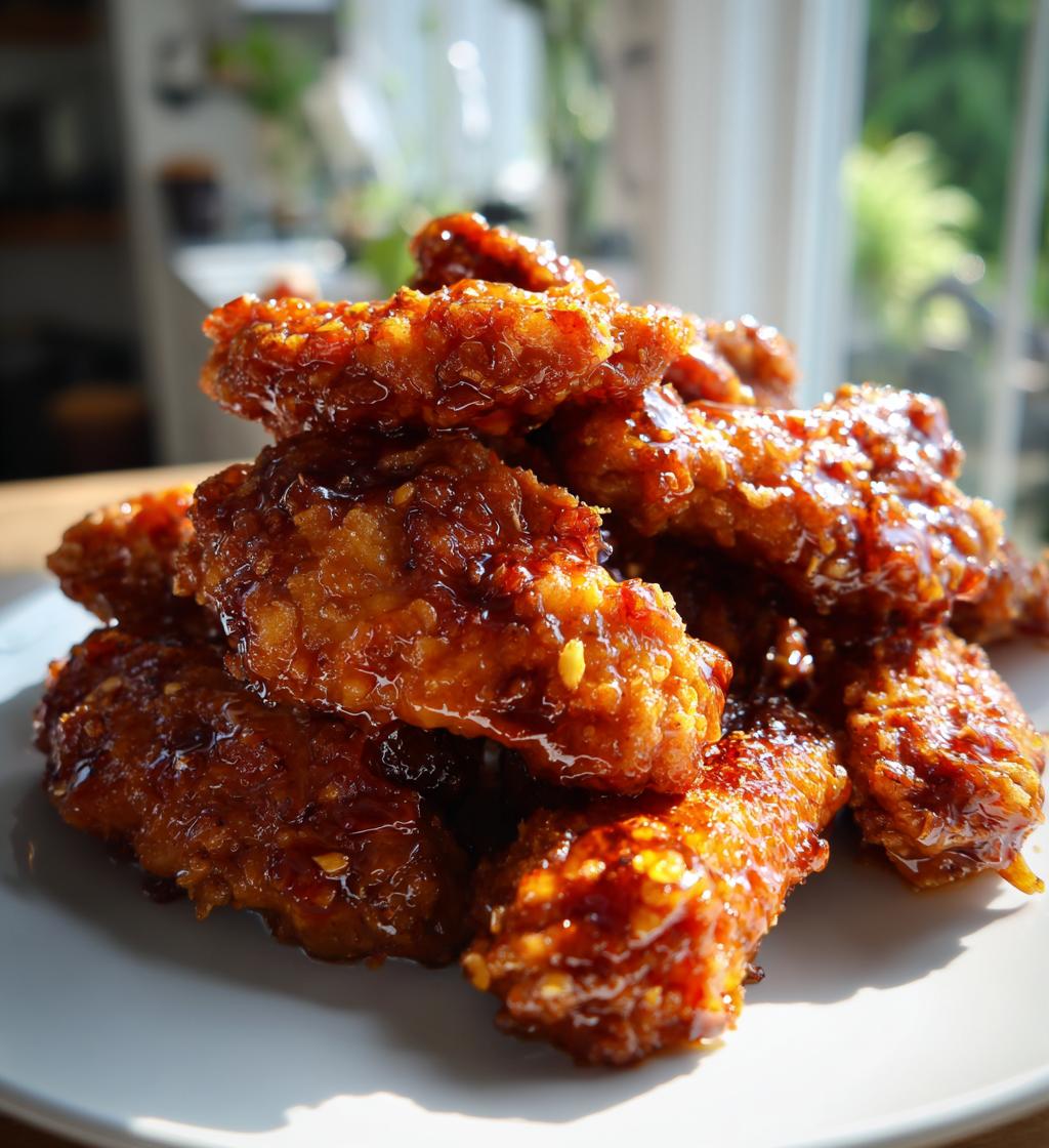 fried wing flats drizzled with honey lemon pepper