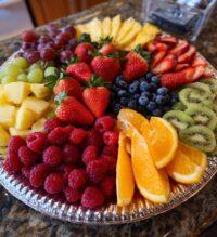 fruit platter thanksgiving
