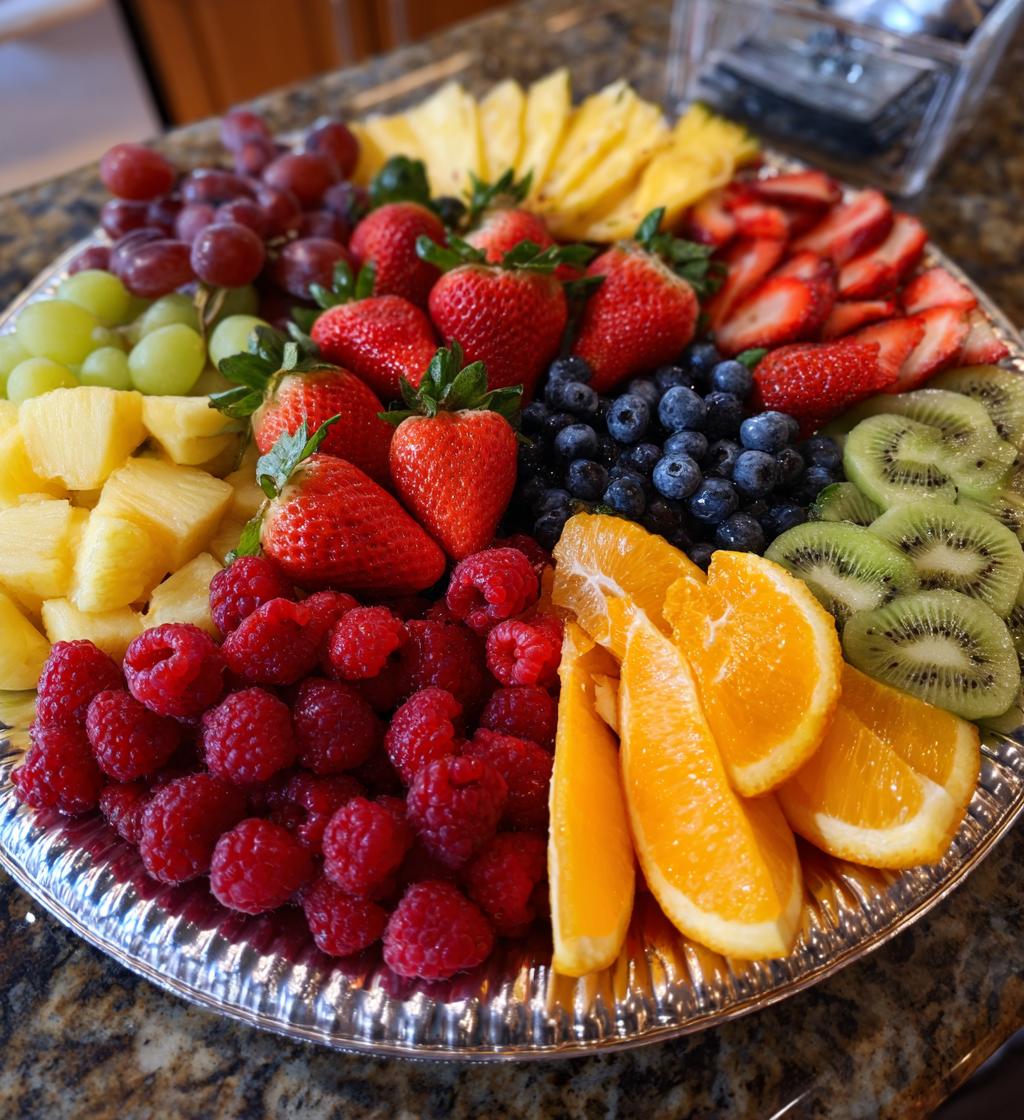 fruit platter thanksgiving
