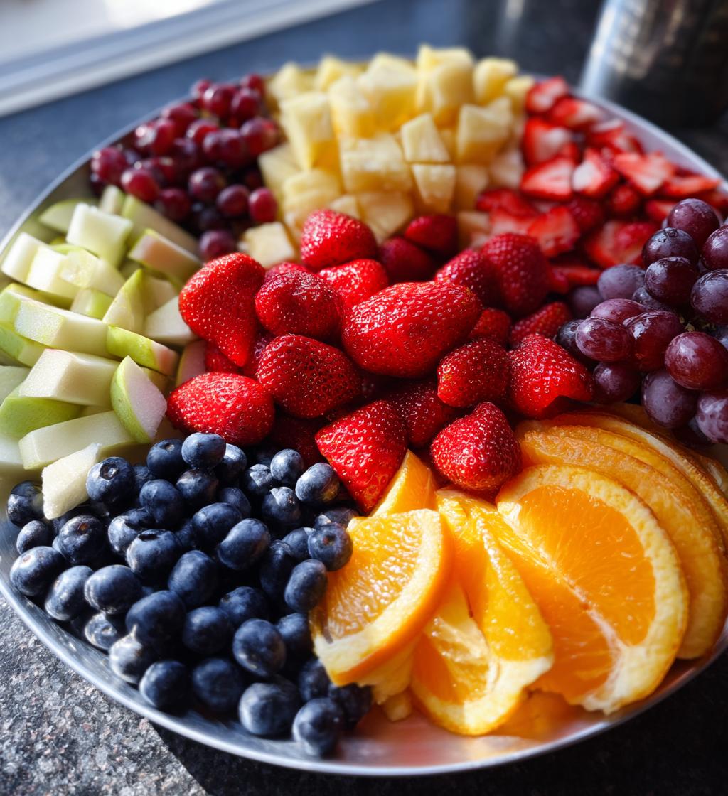 fruit tray for thanksgiving