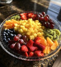 fruit tray thanksgiving