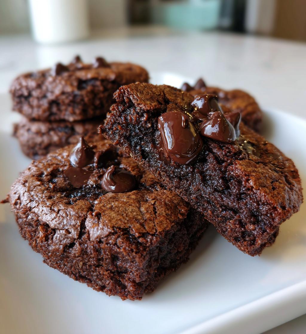 fudgy brownie cookies
