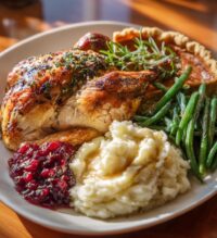 garage thanksgiving dinner