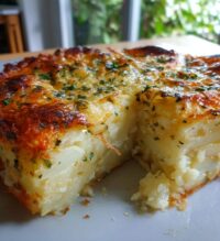 garlic basil scalloped potatoes