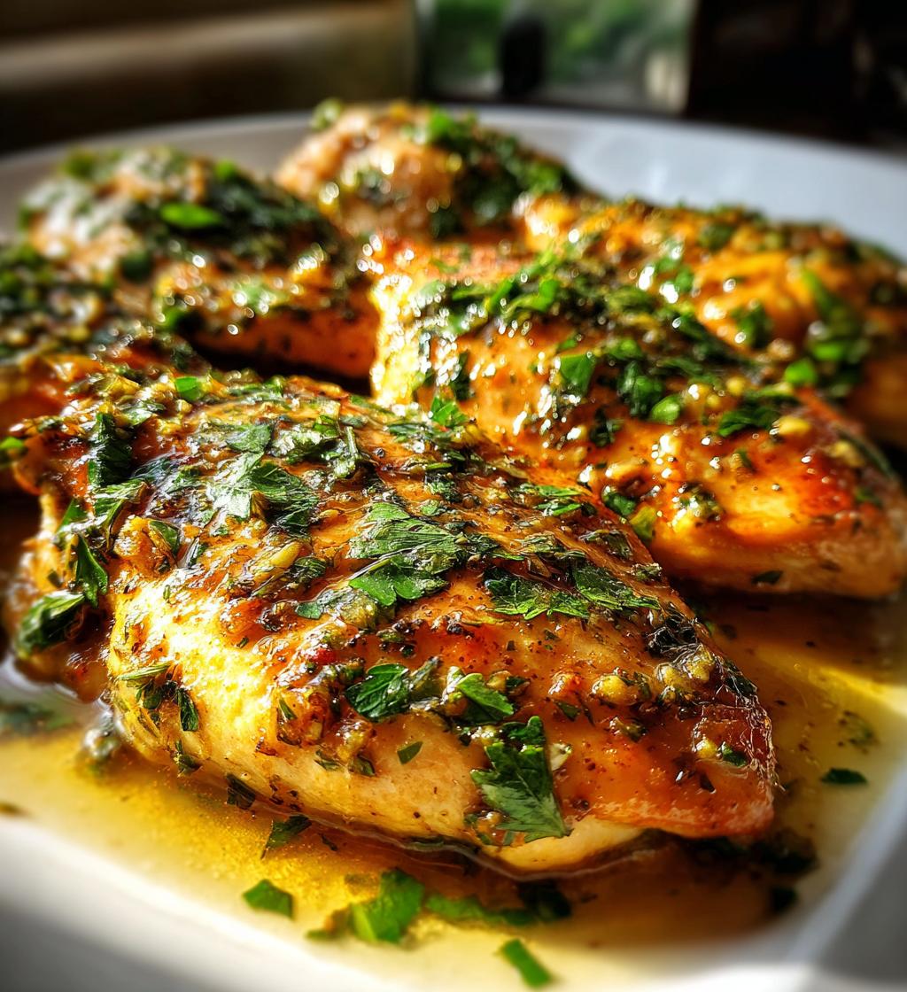 garlic butter chicken recipe