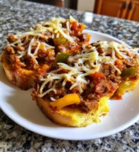 garlic toast sloppy joes