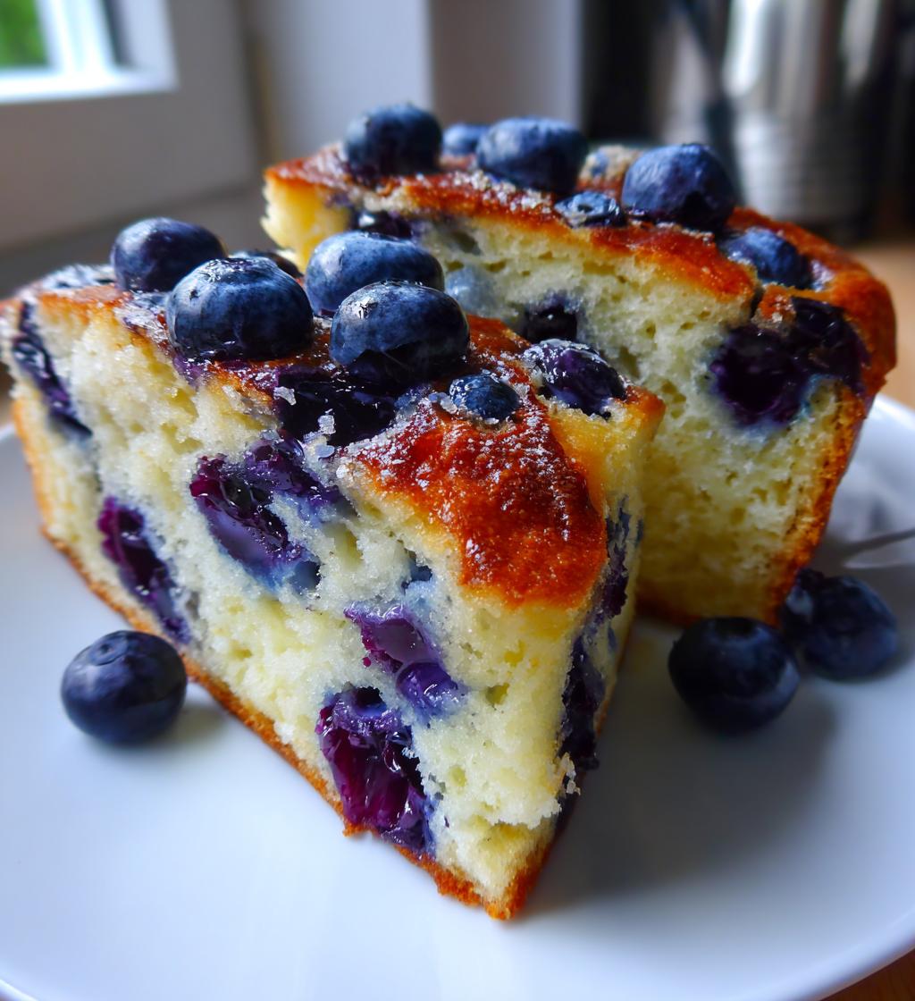 german blueberry cake
