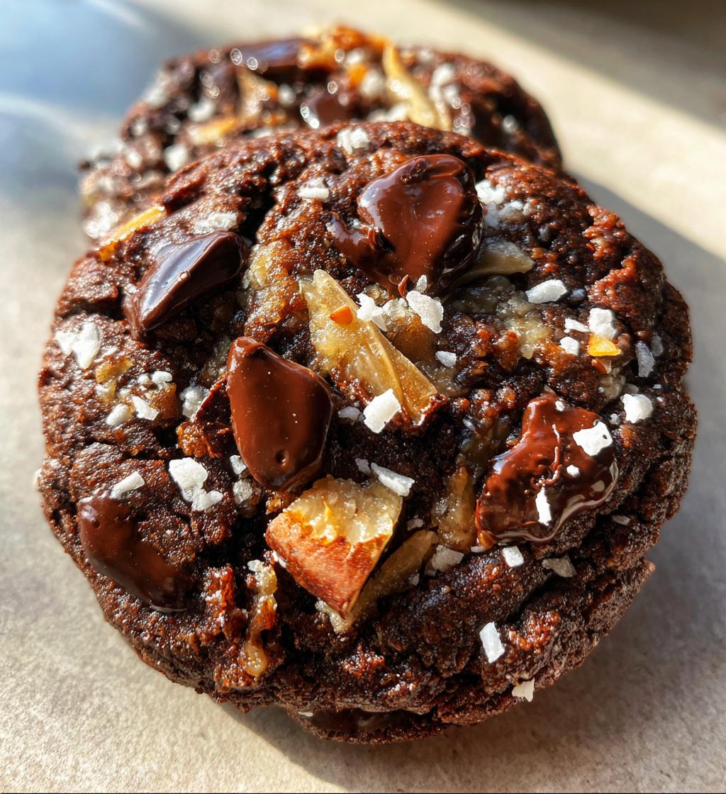 german chocolate cookies
