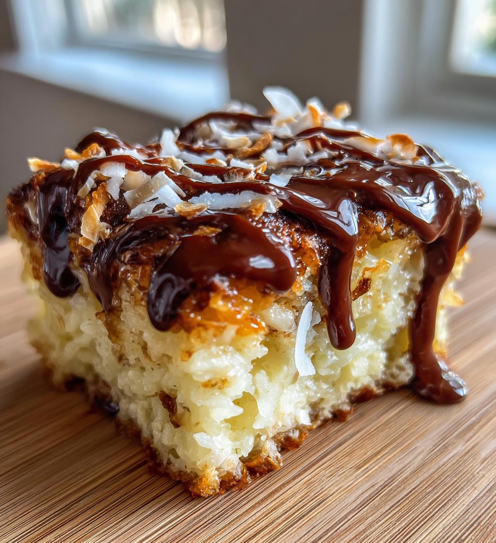 german chocolate poke cake recipe