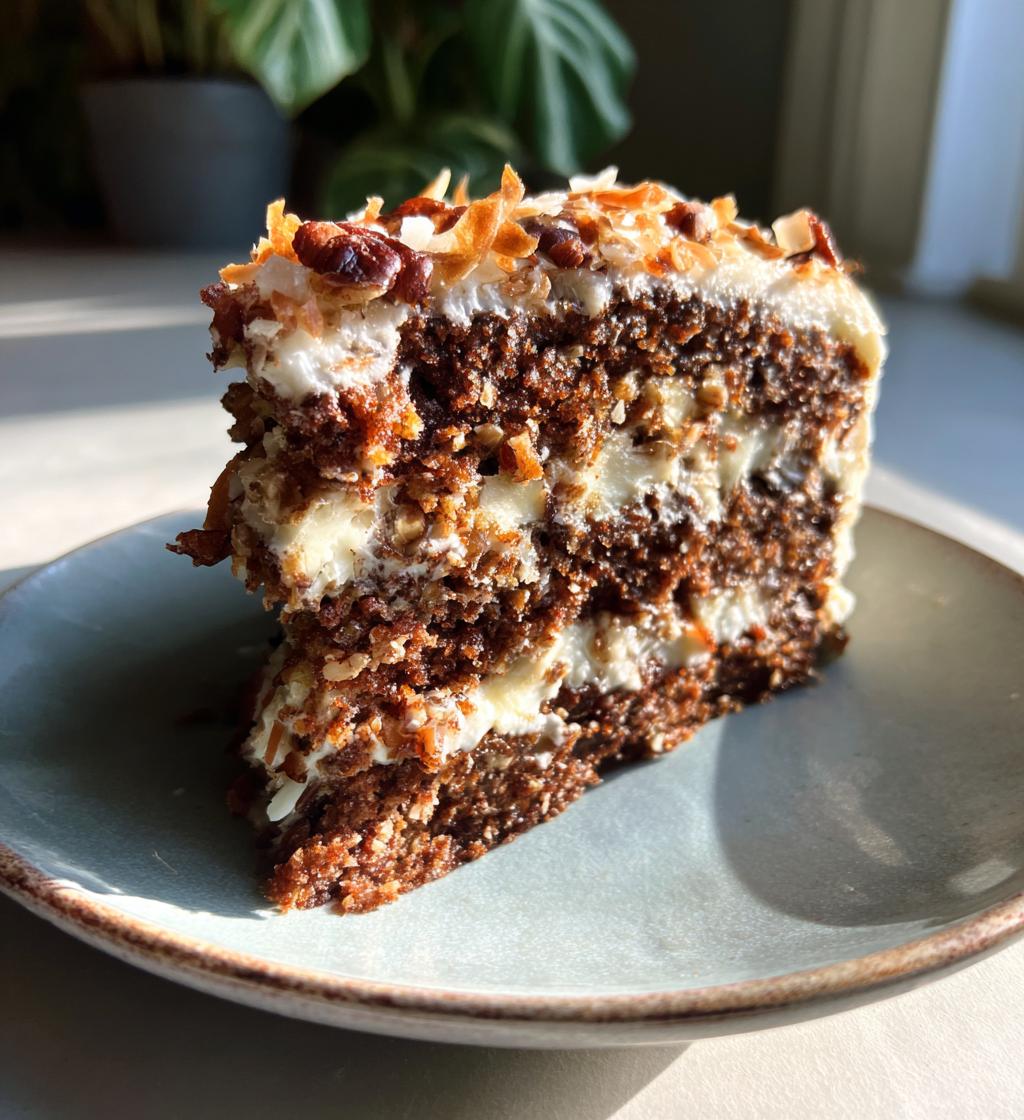 german chocolate sheet cake