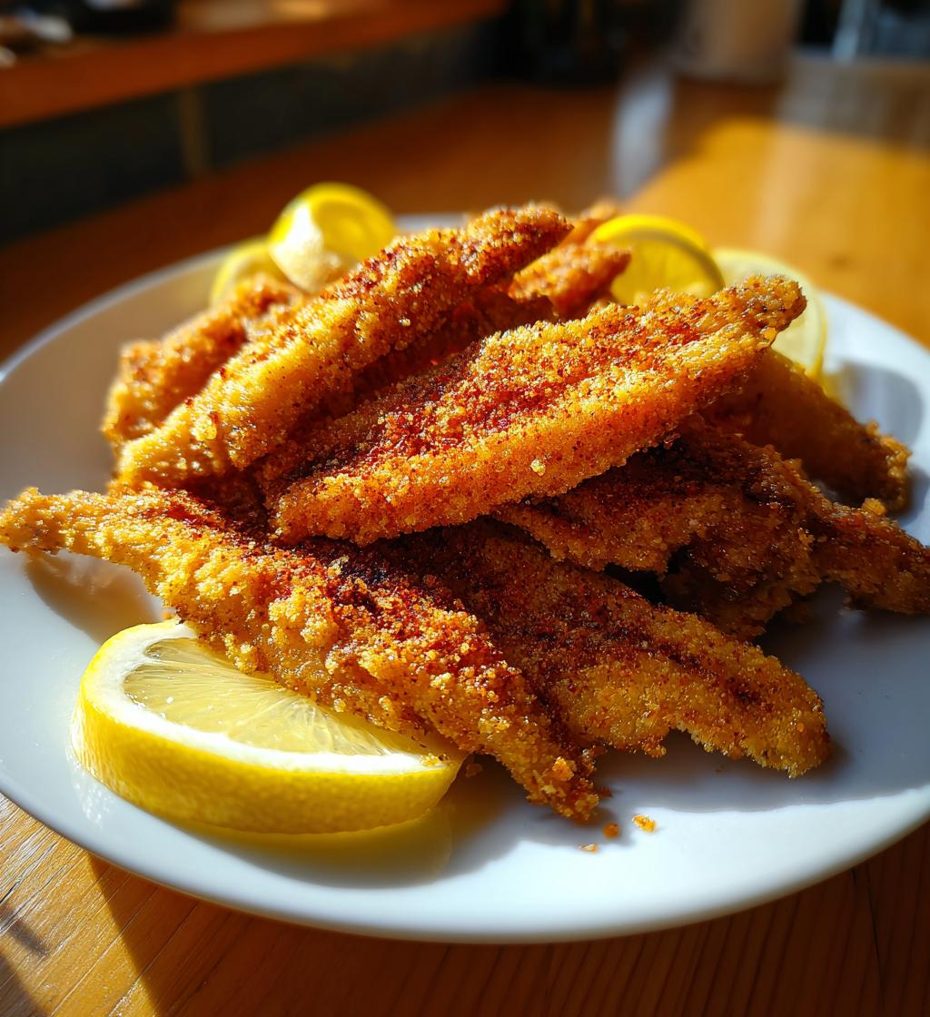 golden fried catfish