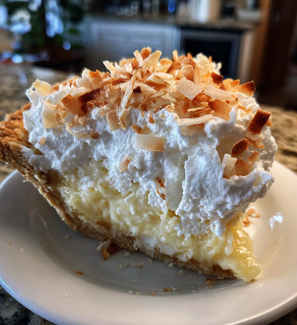 grandmas coconut cream pie