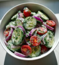 grandmas cucumber salad
