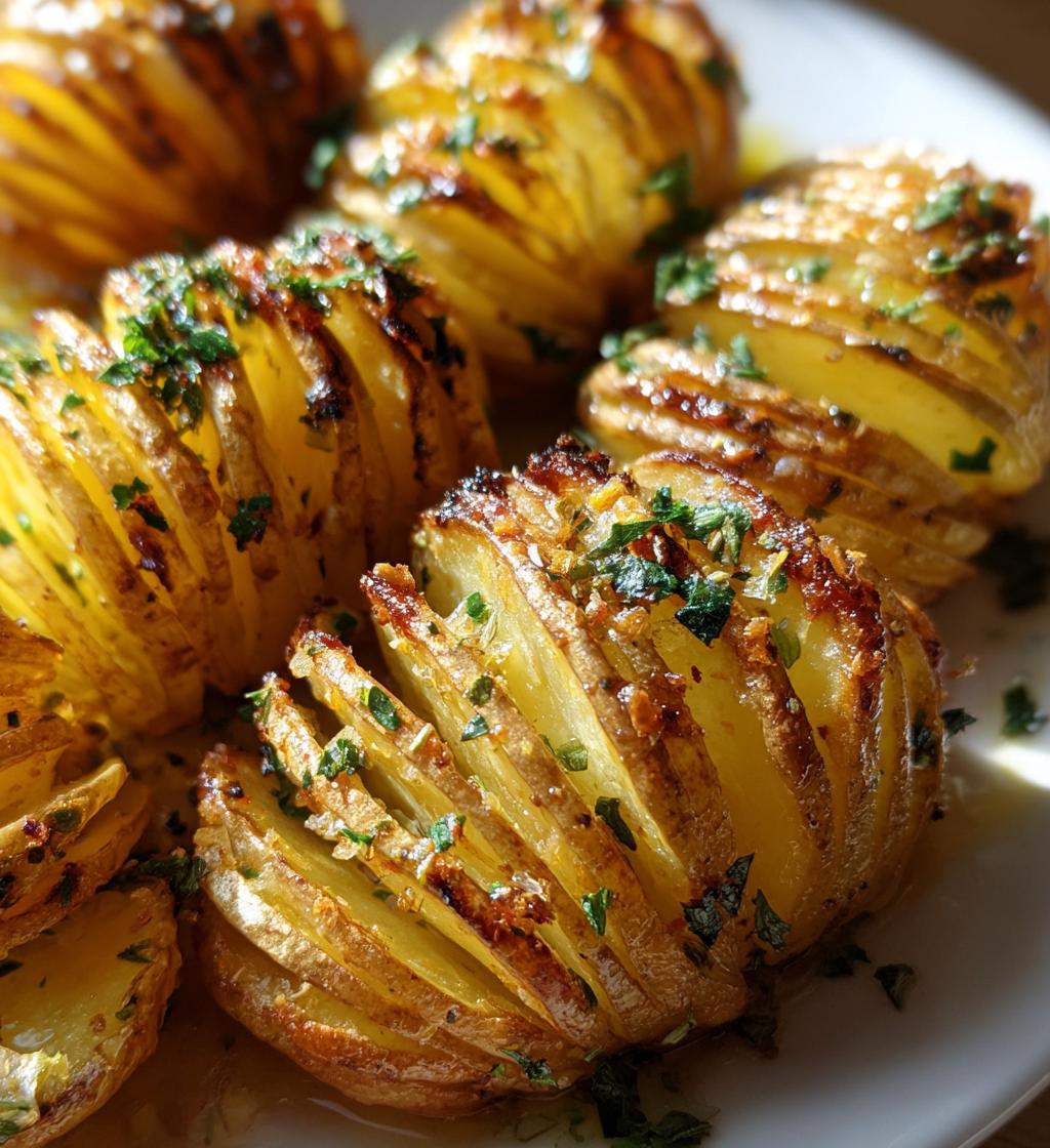 hasselback potatoes recipe