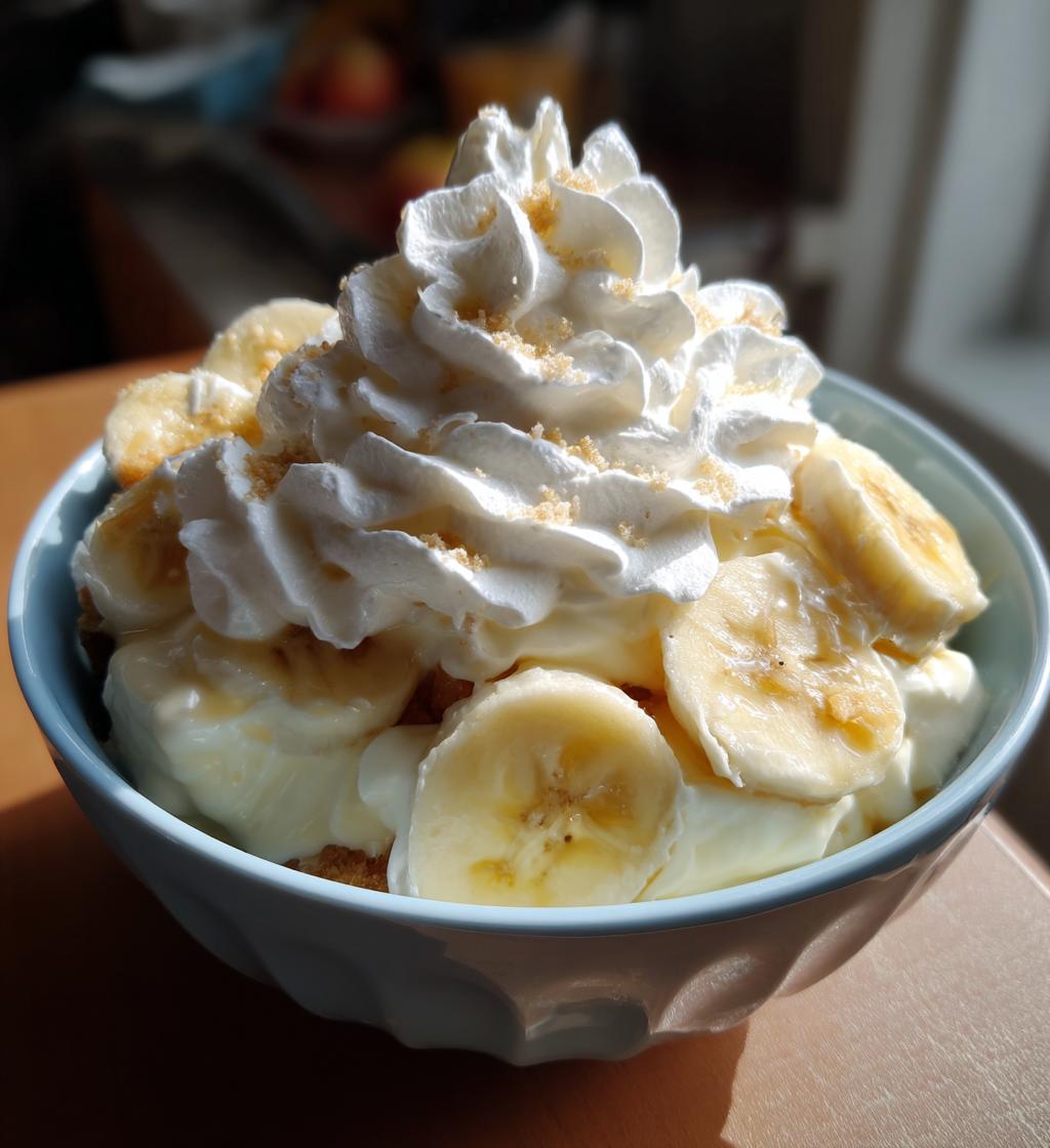 homemade banana pudding