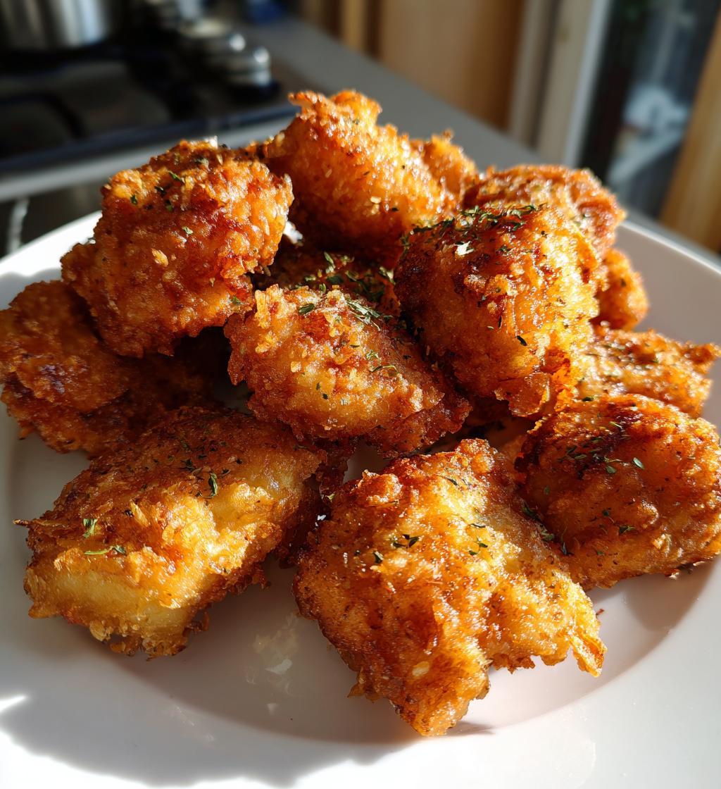 homemade popcorn chicken recipe