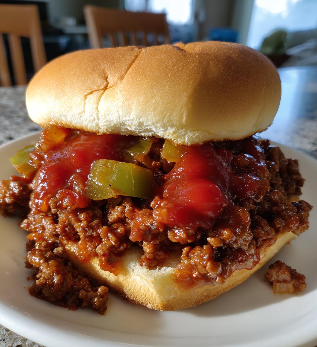 homemade sloppy joes