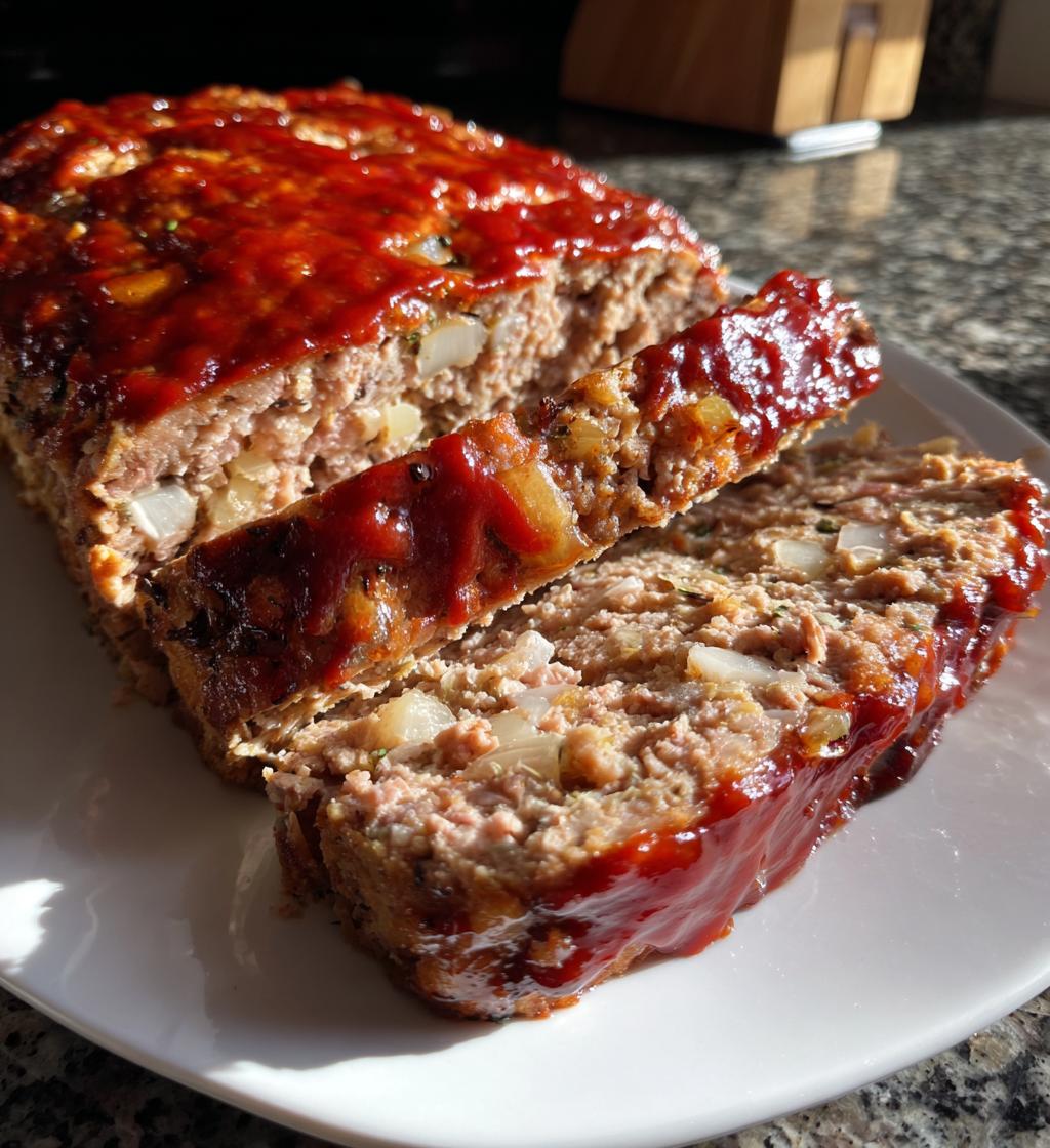 homestyle meatloaf inspired by cracker barrel