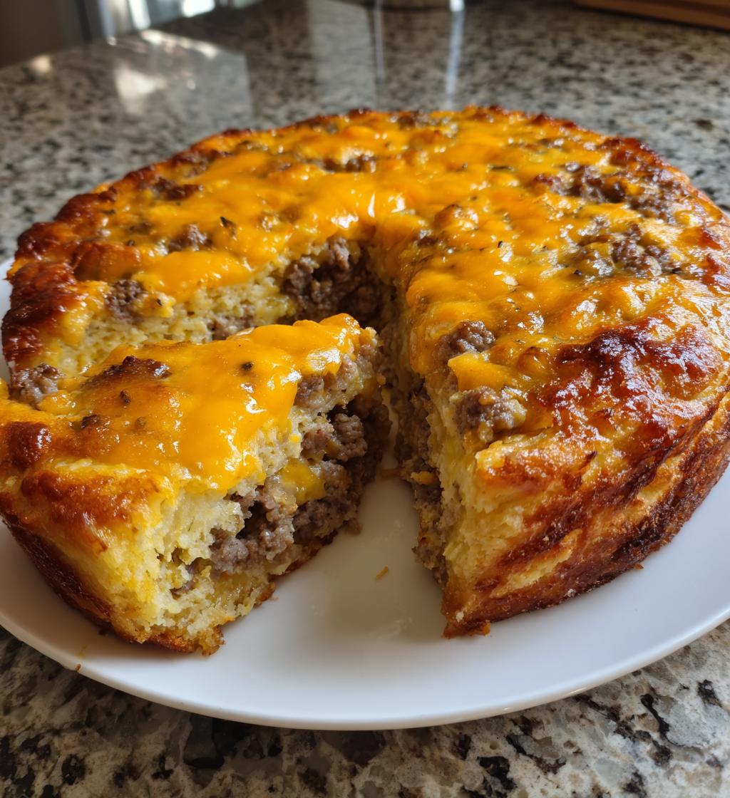 impossibly easy cheeseburger pie recipe