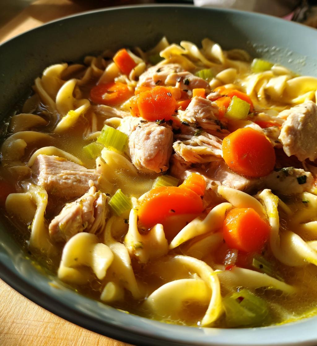 instant pot chicken noodles recipe