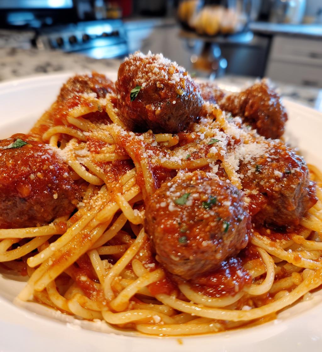 instant pot spaghetti and meatballs