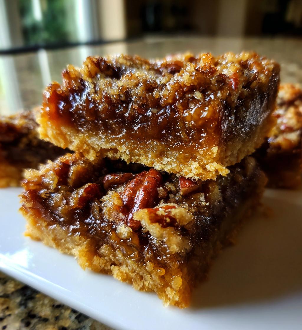 irresistible pecan pie bars
