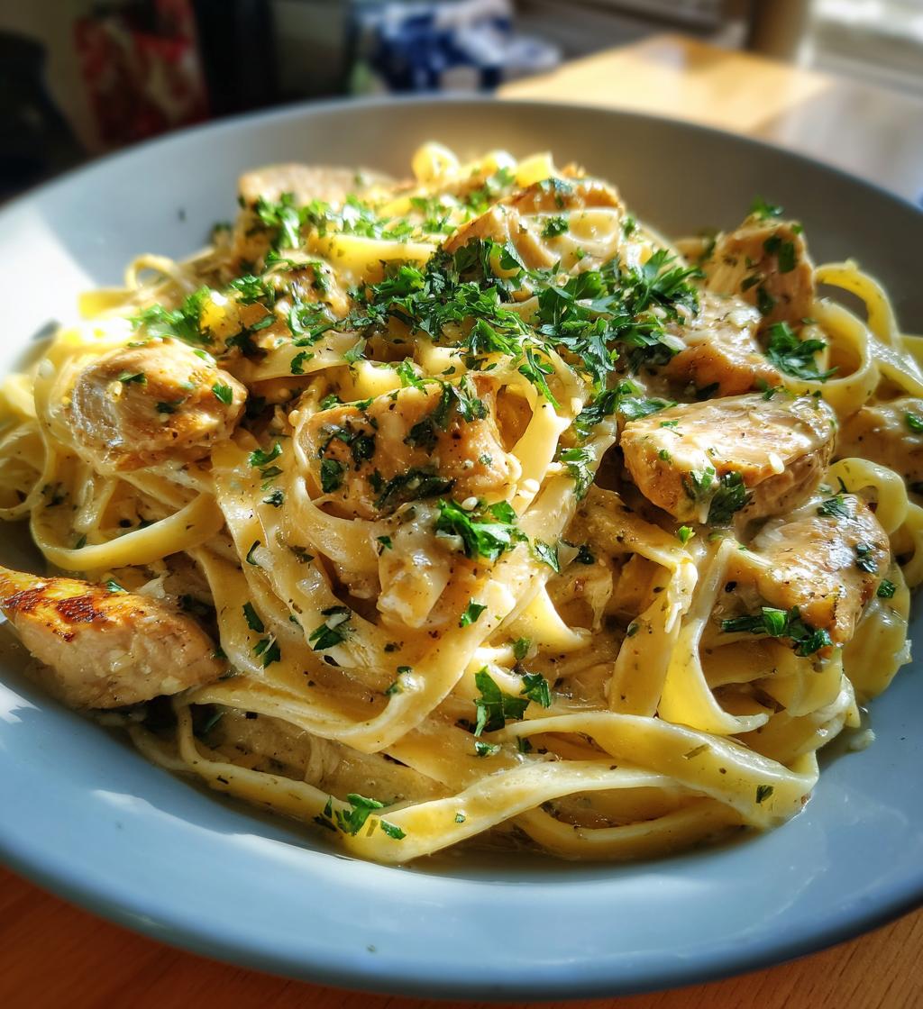 italian creamy chicken pasta