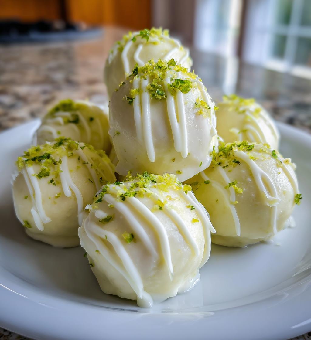 key lime truffles