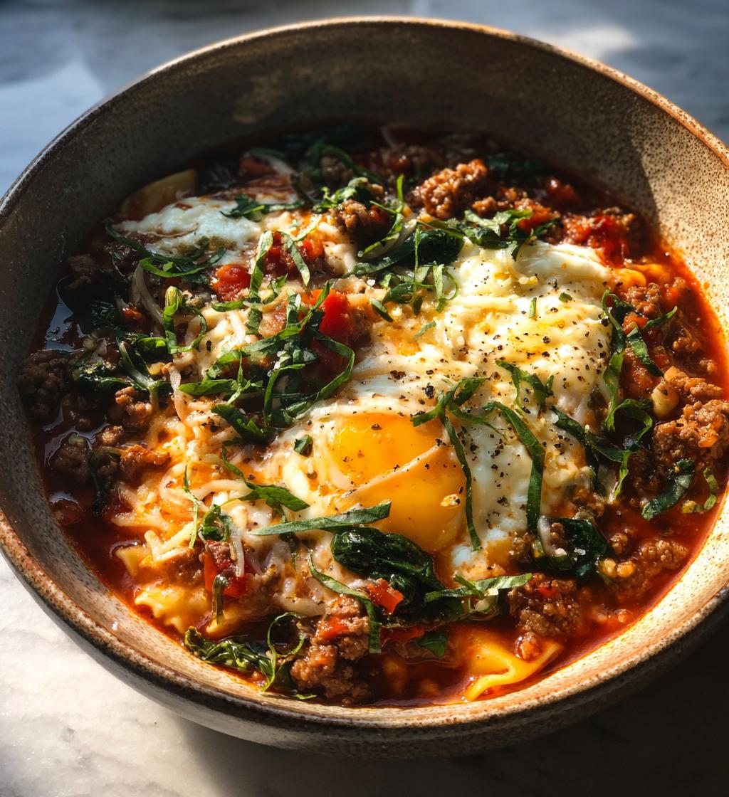 lasagna soup crockpot