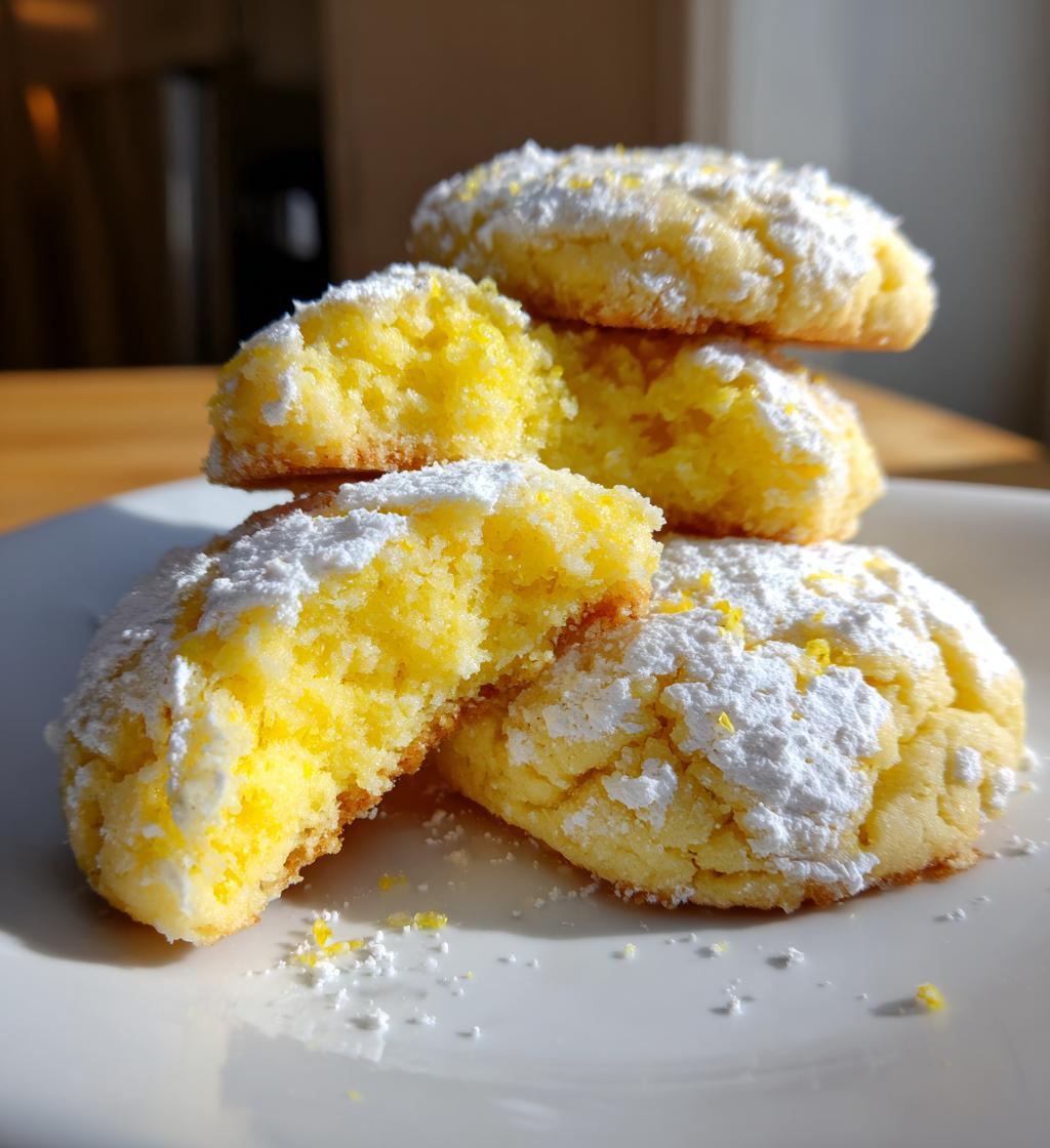 lemon gooey butter cookies 2