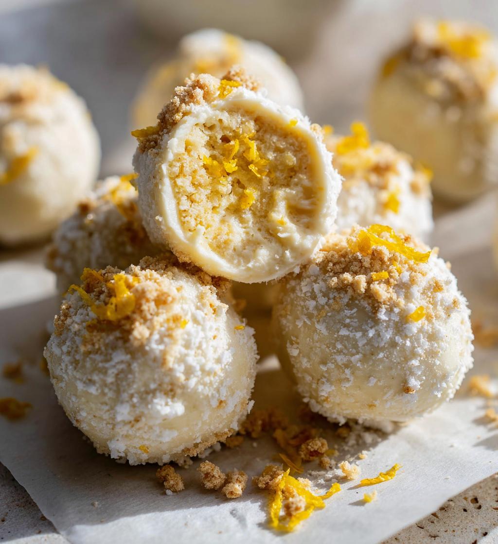 lemon truffles
