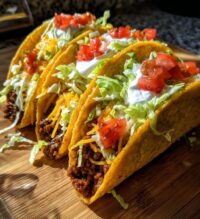 loaded cheesy pocket tacos