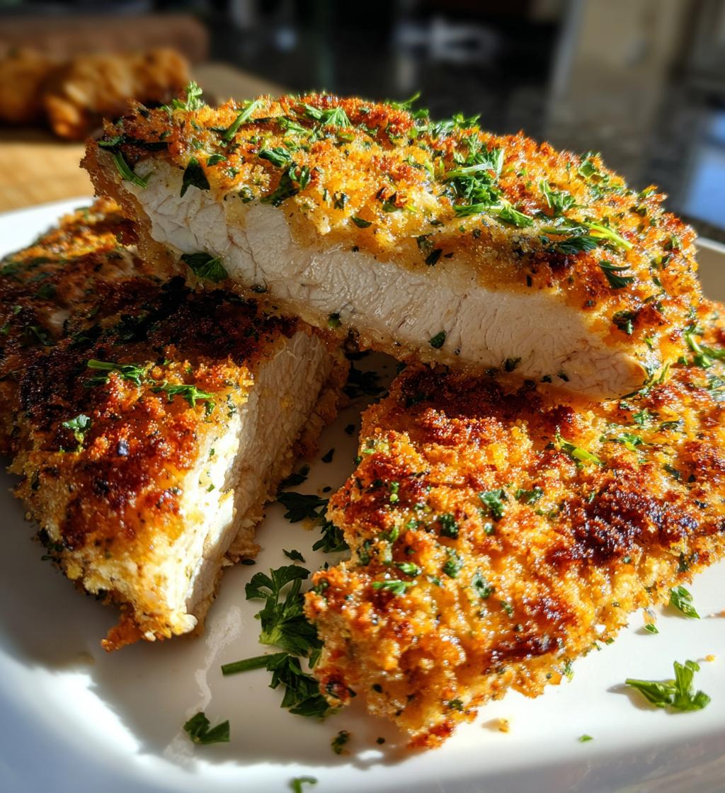longhorn parmesan crusted chicken