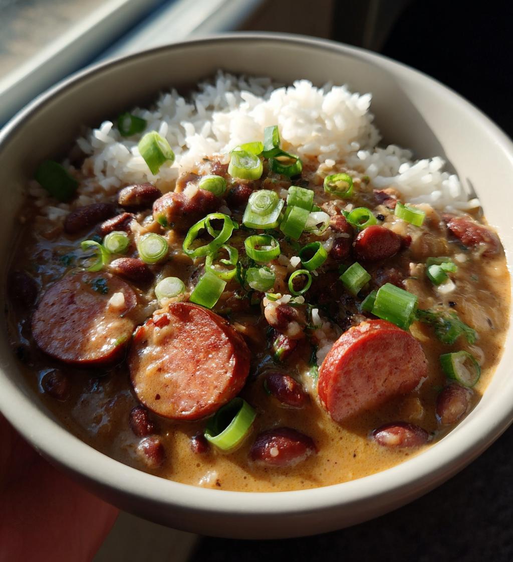 louisiana red beans and rice