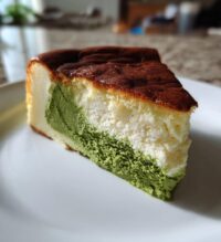 matcha green tea cheesecake