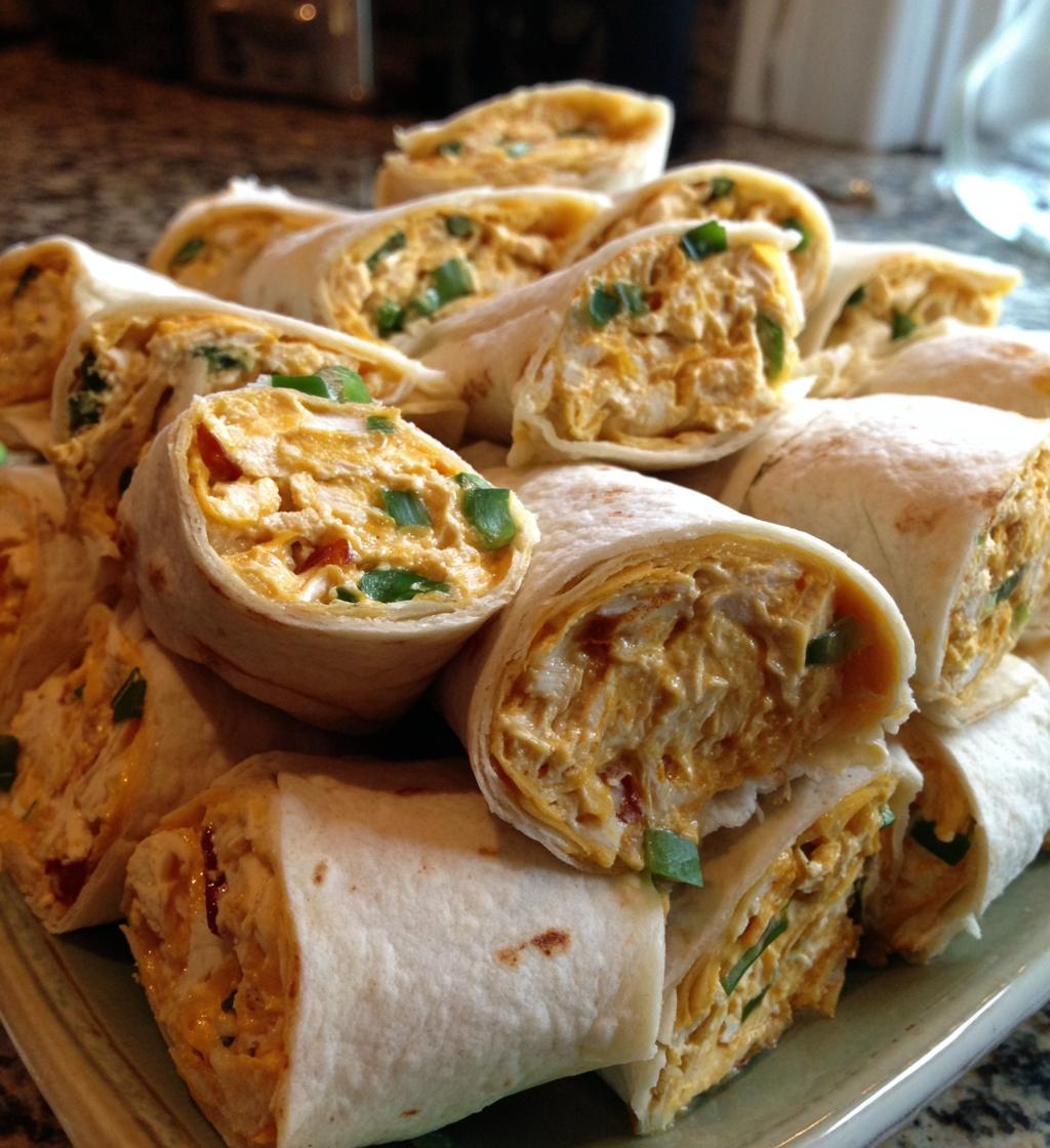 mexican chicken pinwheels recipe