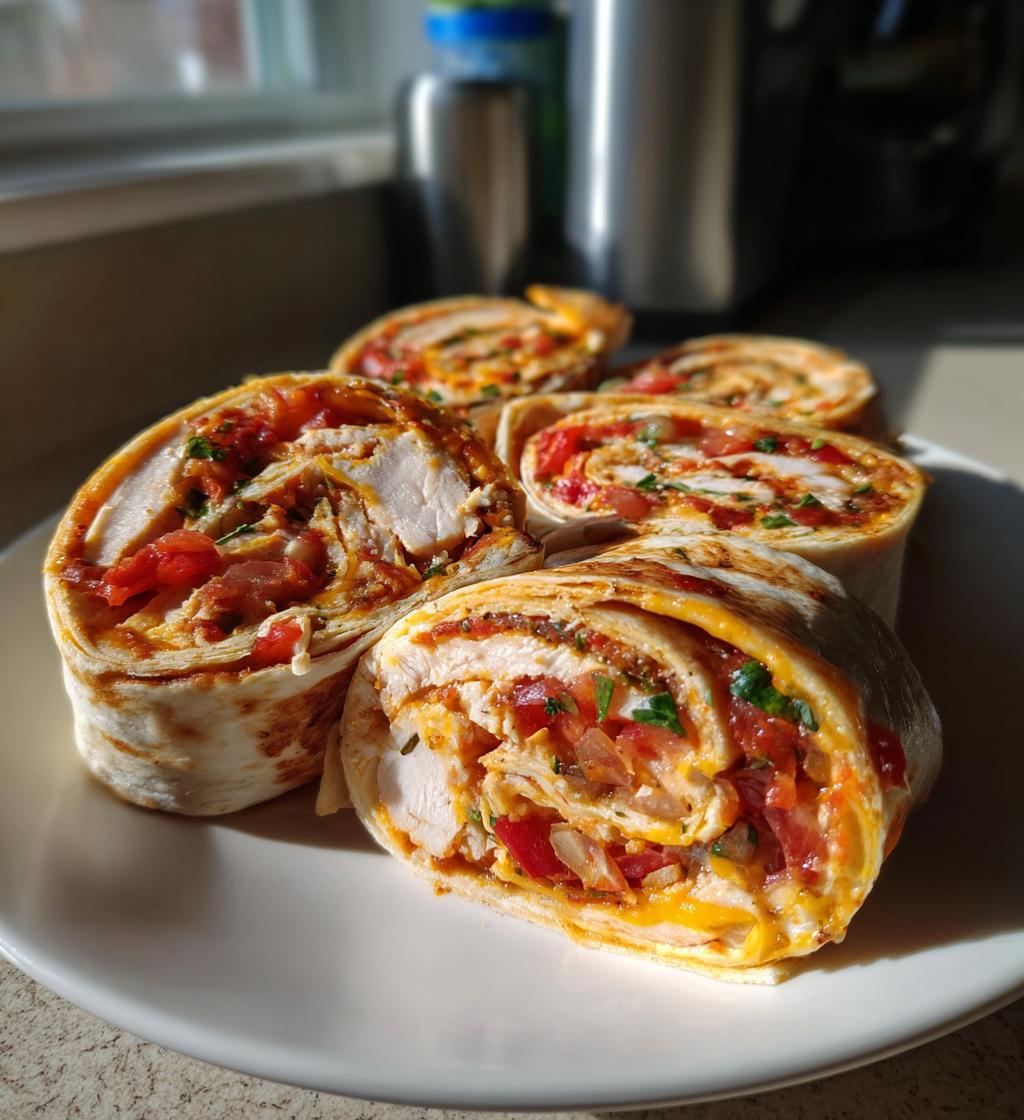 mexican chicken pinwheels