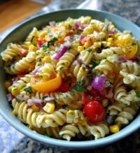 mexican corn pasta salad