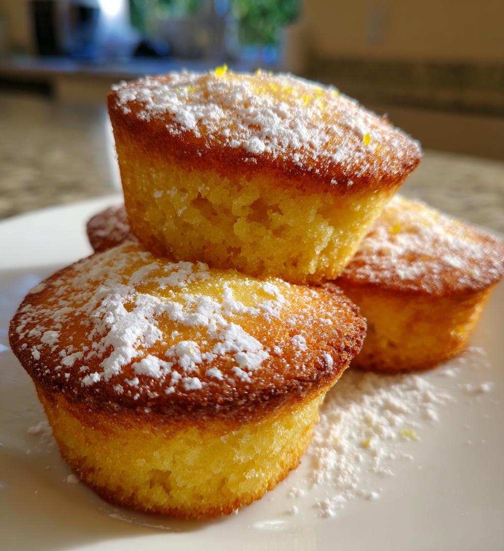 mini lemon drop cakes recipe