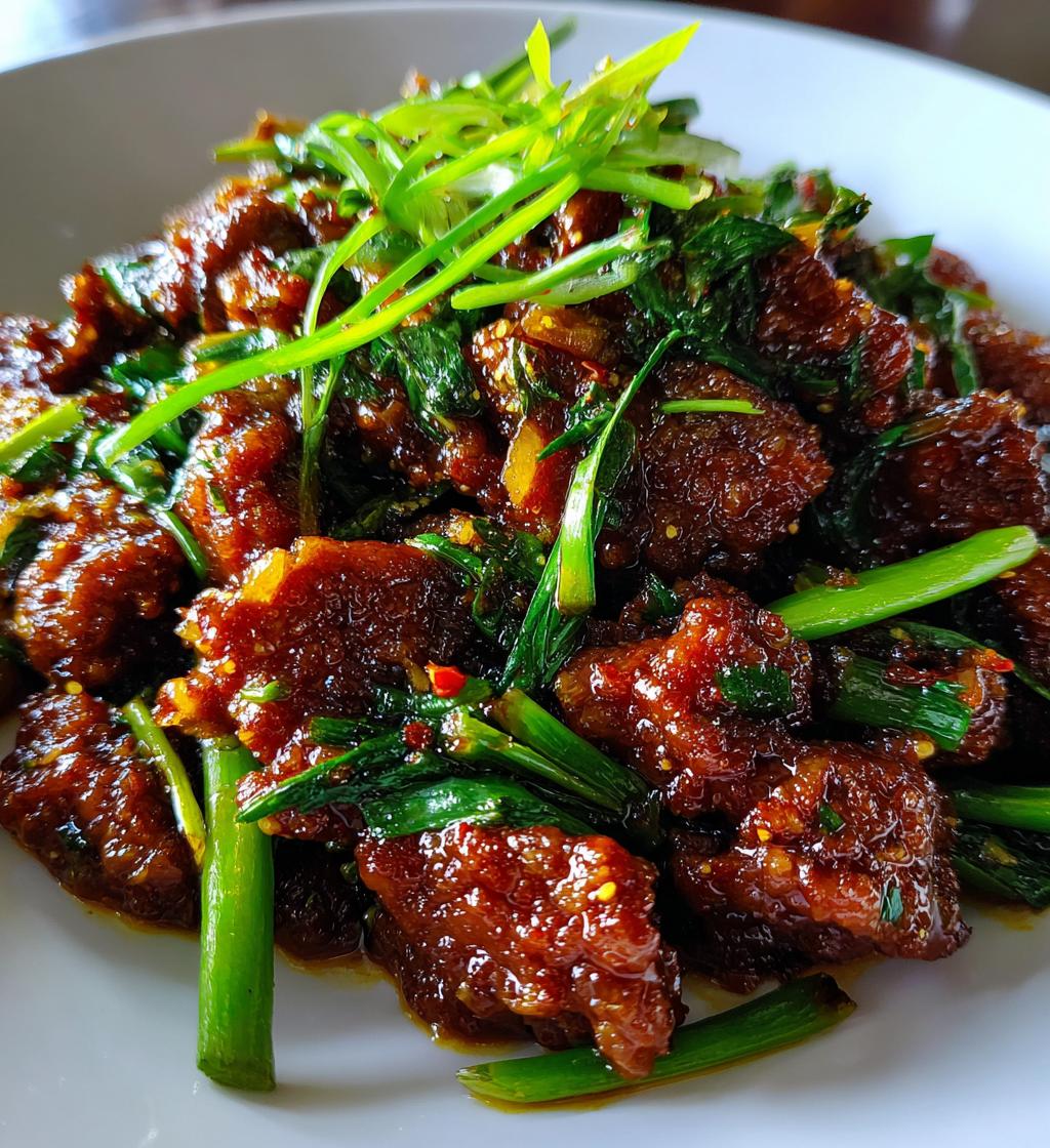 mongolian ground beef a flavorful and quick delight